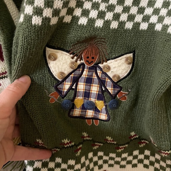 Adorable Vintage Quacker Factory Cardigan Grandma Sweater - Picture 9 of 9